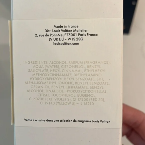 New in box Louis Vuitton Heures D'Absence Eau De Parfume 3.4 oz. 100ml LP0013 - Picture 3 of 11